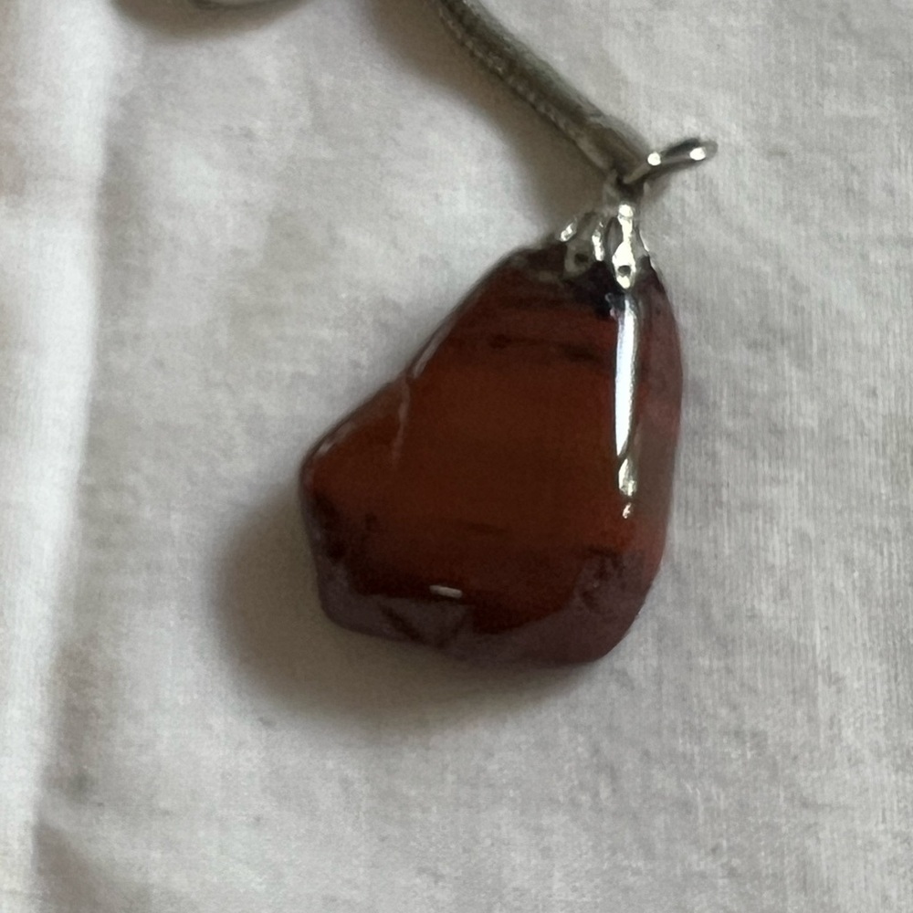 Brown Stone Keychain Accessory - Picture 2 of 5